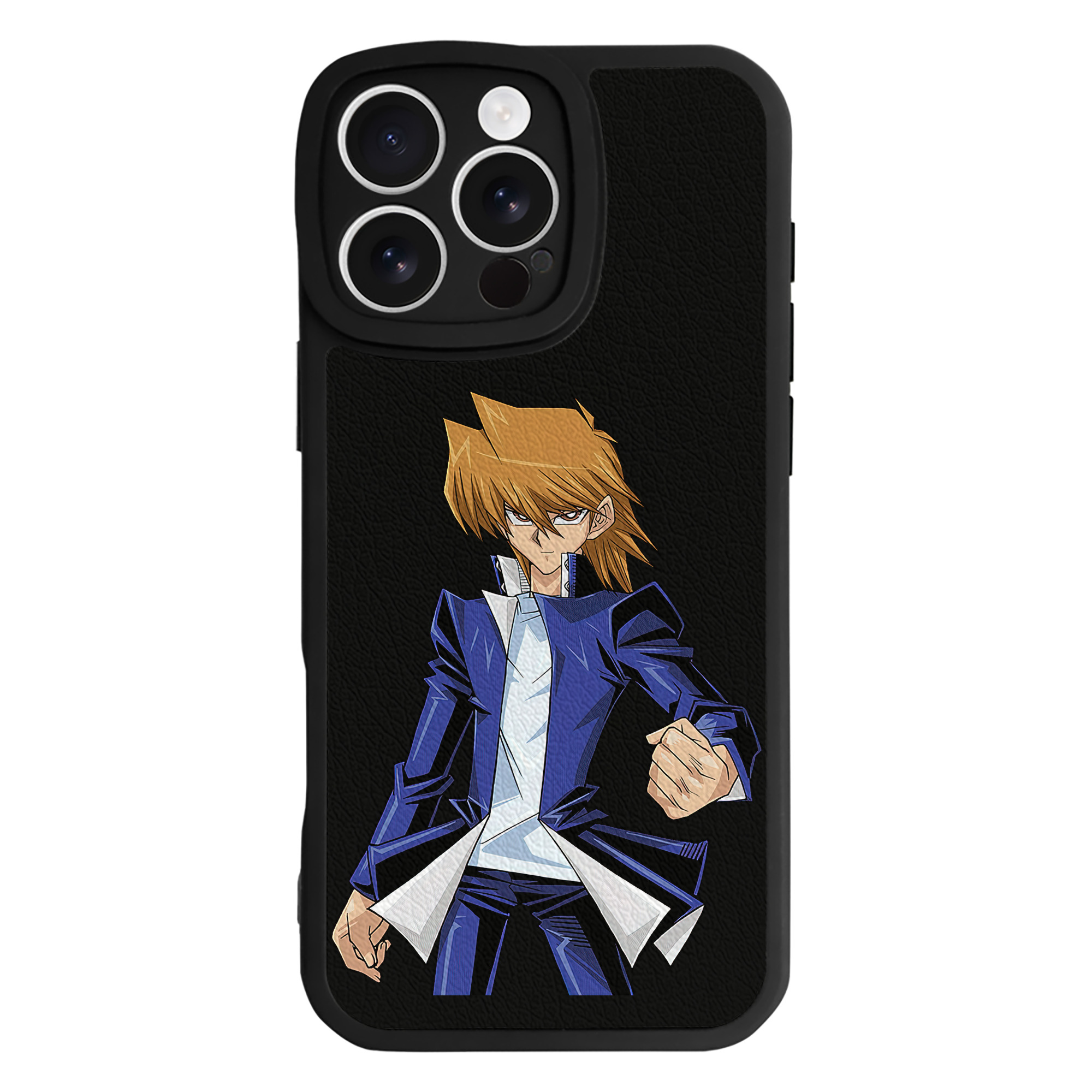遊☆戯☆王 Yu-Gi-Oh! 【iPhone 16シリーズ対応】シリコンスマホケース（レザー調） 材質：シリコン